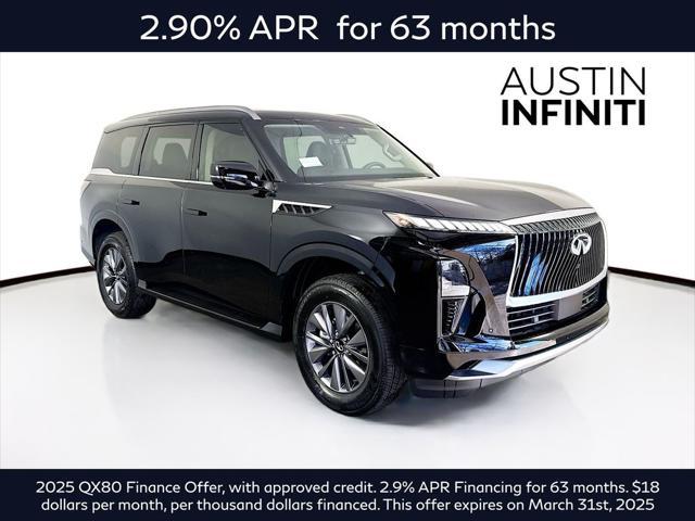 new 2025 INFINITI QX80 car, priced at $81,023