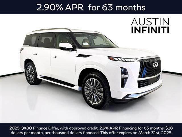 new 2025 INFINITI QX80 car, priced at $98,844