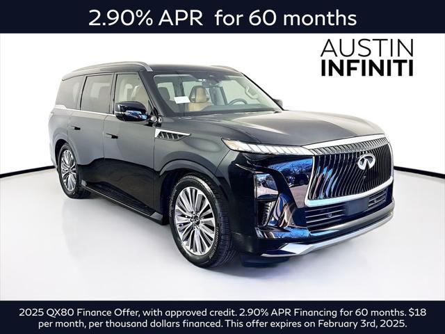 new 2025 INFINITI QX80 car, priced at $98,639