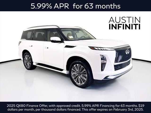 new 2025 INFINITI QX80 car, priced at $95,099