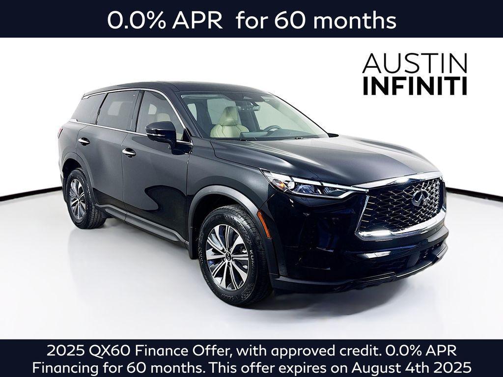 new 2025 INFINITI QX60 car, priced at $45,281