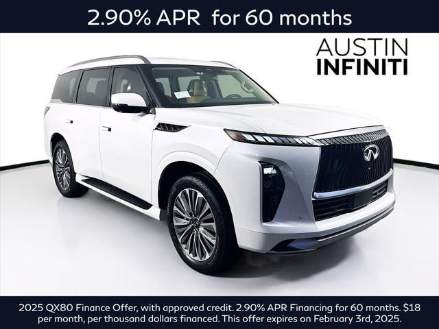 new 2025 INFINITI QX80 car, priced at $102,044