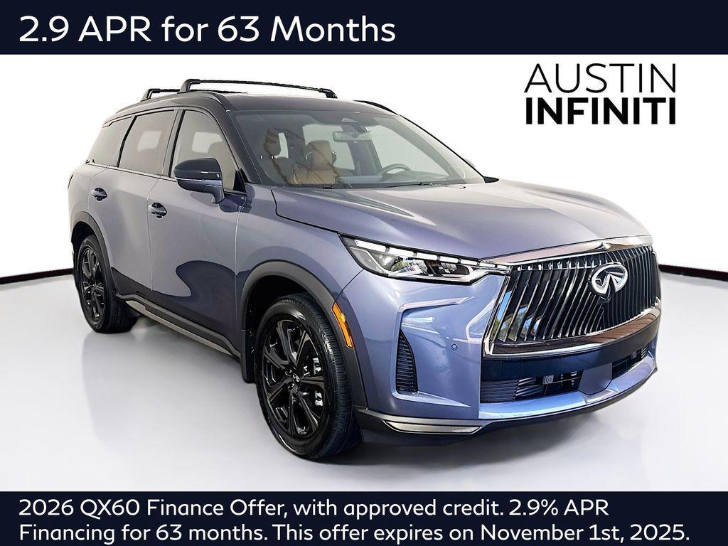 new 2026 INFINITI QX60 car, priced at $70,103