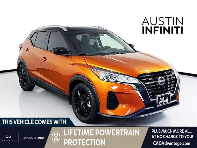 used 2023 Nissan Kicks car, priced at $18,956