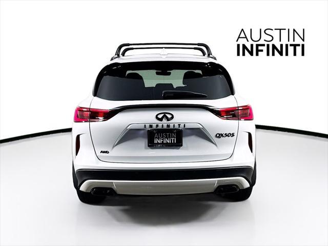 new 2025 INFINITI QX50 car, priced at $52,170