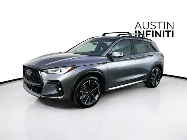 new 2025 INFINITI QX50 car, priced at $53,407