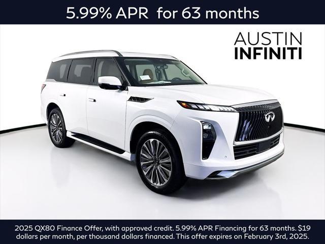 new 2025 INFINITI QX80 car, priced at $91,999