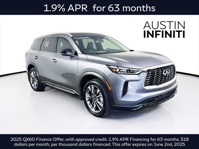 new 2025 INFINITI QX60 car, priced at $52,385