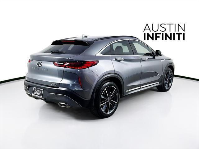 new 2025 INFINITI QX55 car, priced at $50,658