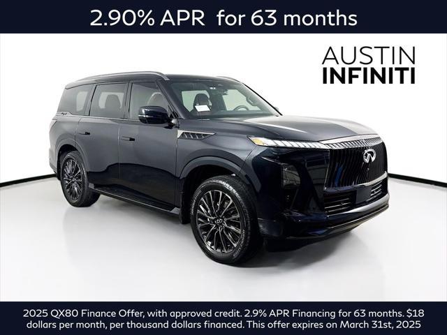 new 2025 INFINITI QX80 car, priced at $108,999