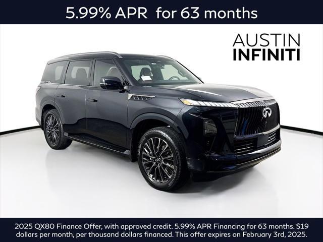 new 2025 INFINITI QX80 car, priced at $111,999