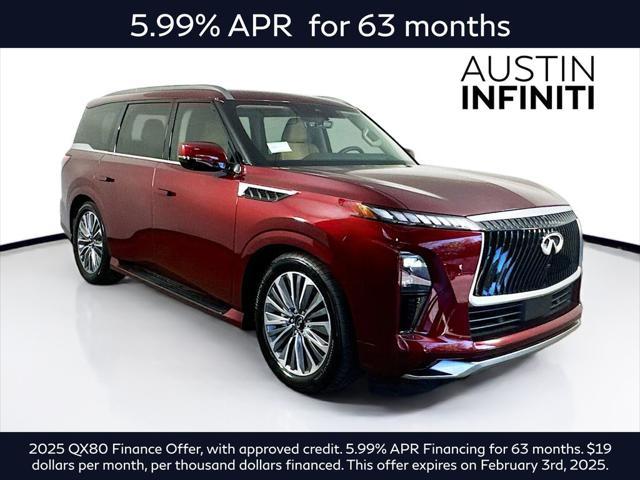 new 2025 INFINITI QX80 car, priced at $94,894