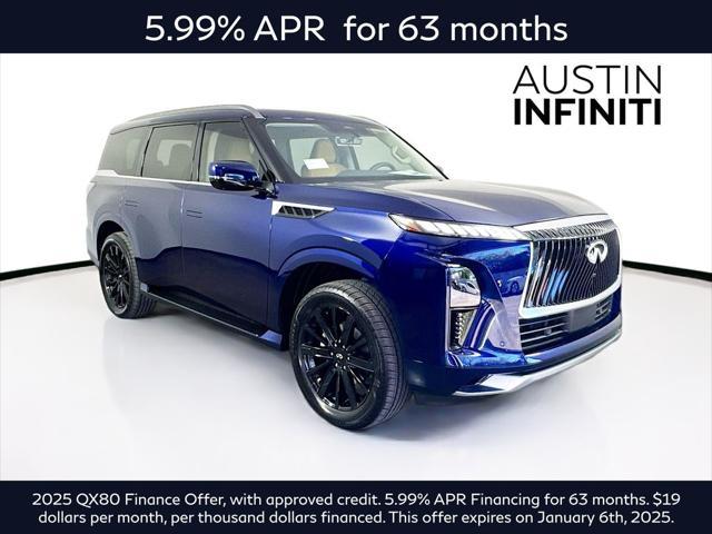 new 2025 INFINITI QX80 car, priced at $98,089