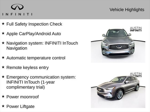 used 2024 INFINITI QX50 car, priced at $44,444