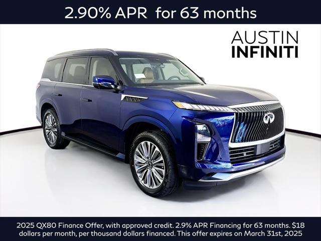 new 2025 INFINITI QX80 car, priced at $89,027