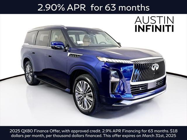 new 2025 INFINITI QX80 car, priced at $91,999