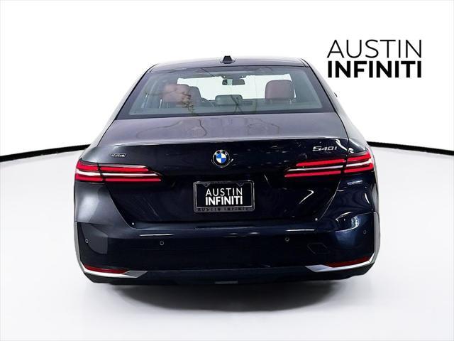 used 2024 BMW 540 car, priced at $57,174