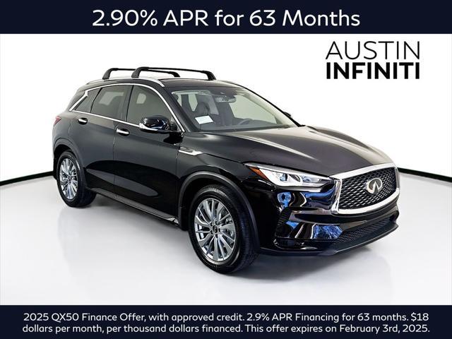 new 2025 INFINITI QX50 car, priced at $49,269