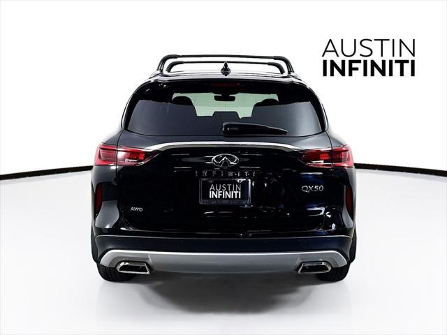 new 2025 INFINITI QX50 car, priced at $48,269