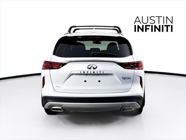 new 2025 INFINITI QX50 car, priced at $50,169