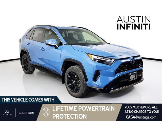 used 2022 Toyota RAV4 Hybrid car, priced at $27,488