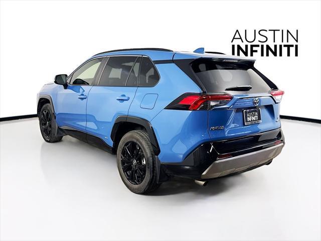 used 2022 Toyota RAV4 Hybrid car, priced at $27,488