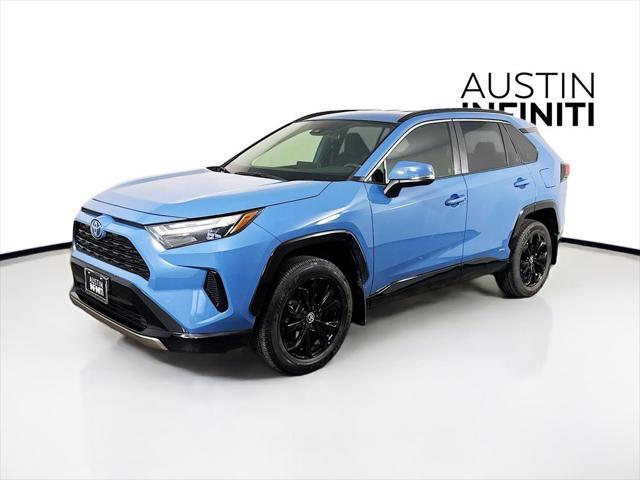 used 2022 Toyota RAV4 Hybrid car, priced at $27,488