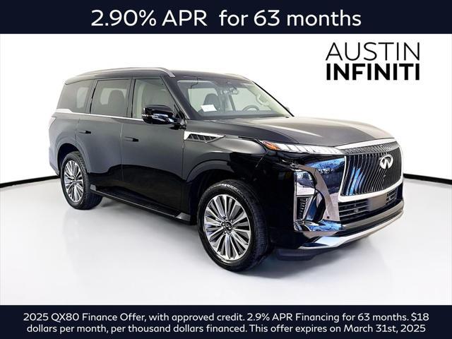 new 2025 INFINITI QX80 car, priced at $91,332