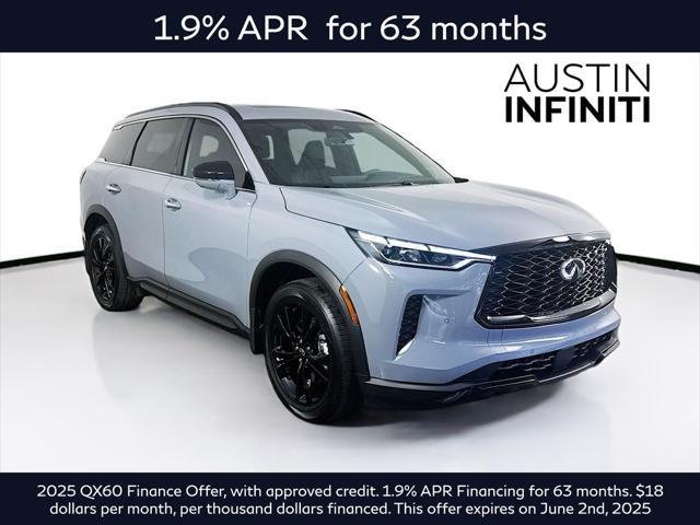 new 2025 INFINITI QX60 car, priced at $54,980