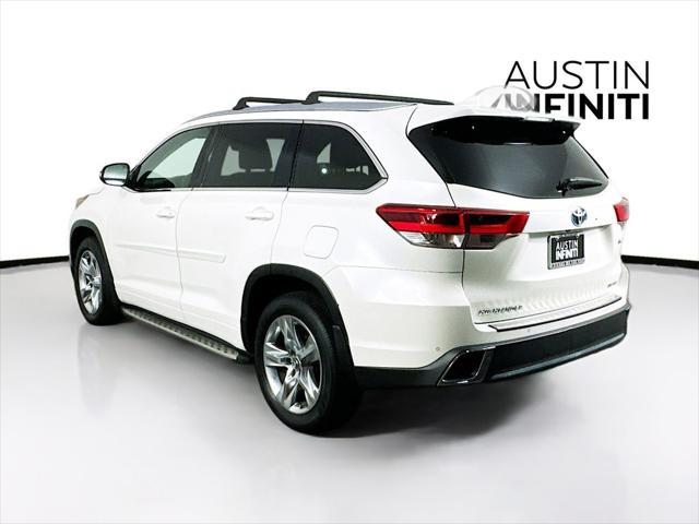 used 2019 Toyota Highlander Hybrid car, priced at $34,174