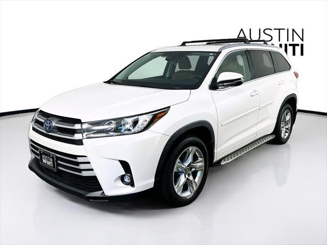 used 2019 Toyota Highlander Hybrid car, priced at $34,174