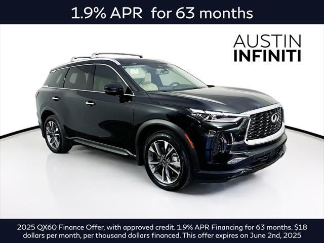 new 2025 INFINITI QX60 car, priced at $61,079