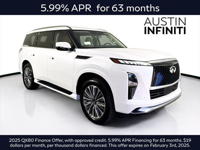 new 2025 INFINITI QX80 car, priced at $95,099