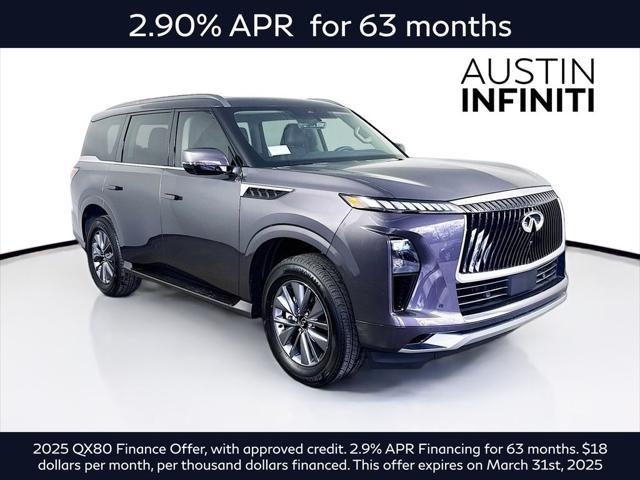 new 2025 INFINITI QX80 car, priced at $84,662