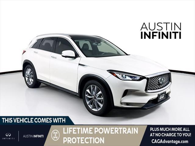 used 2022 INFINITI QX50 car, priced at $27,603