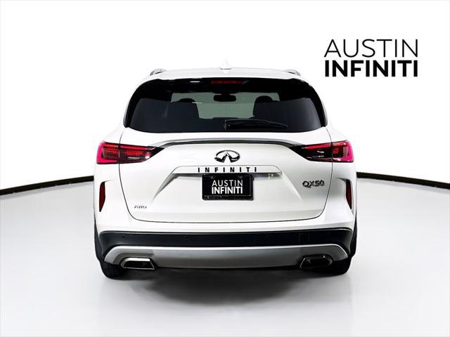 used 2022 INFINITI QX50 car, priced at $27,603