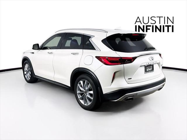 used 2022 INFINITI QX50 car, priced at $27,603