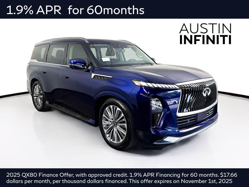 new 2025 INFINITI QX80 car, priced at $76,794