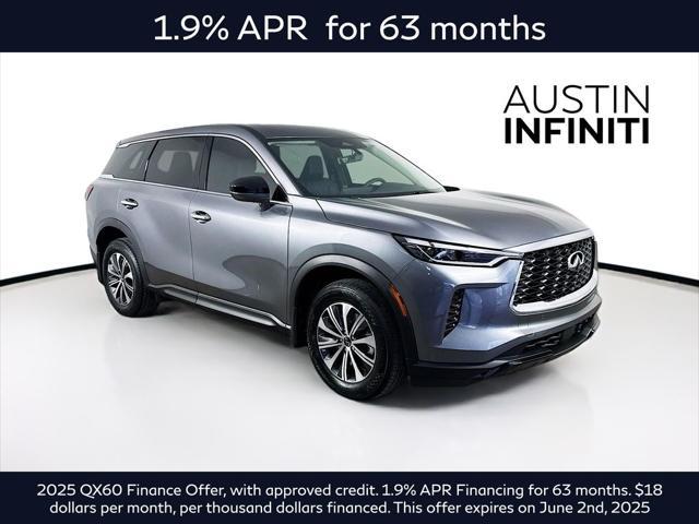 new 2025 INFINITI QX60 car, priced at $53,784