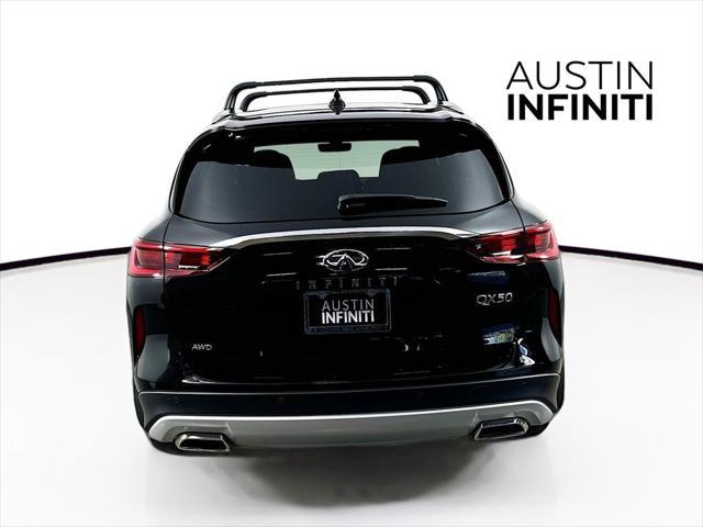 new 2025 INFINITI QX50 car, priced at $49,269