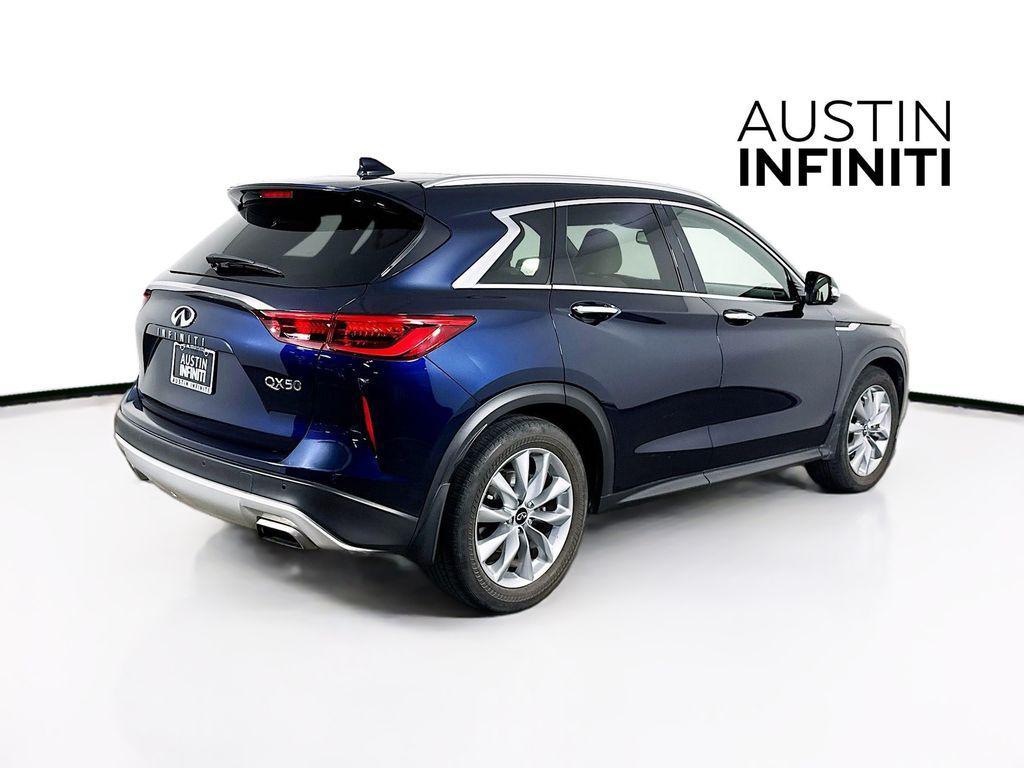 used 2021 INFINITI QX50 car, priced at $24,981