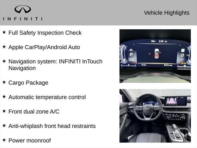 used 2024 INFINITI QX60 car, priced at $44,217