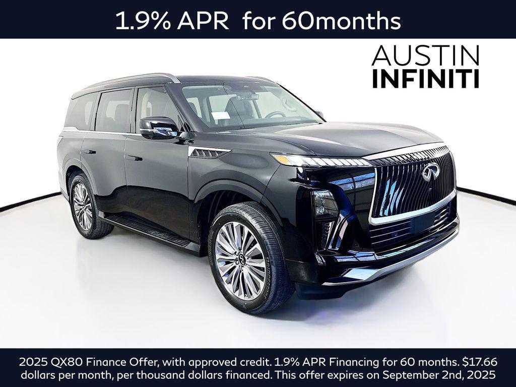 new 2025 INFINITI QX80 car, priced at $84,199