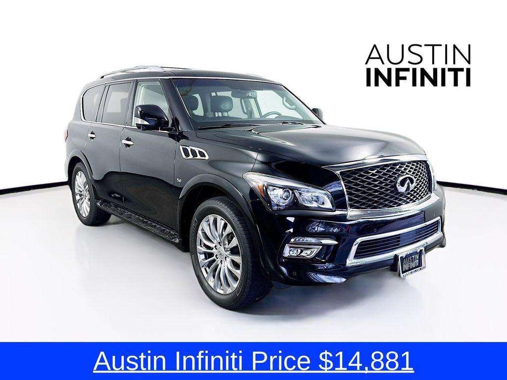 used 2015 INFINITI QX80 car, priced at $14,881