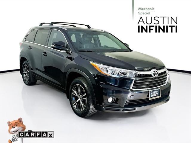 used 2016 Toyota Highlander car, priced at $12,387