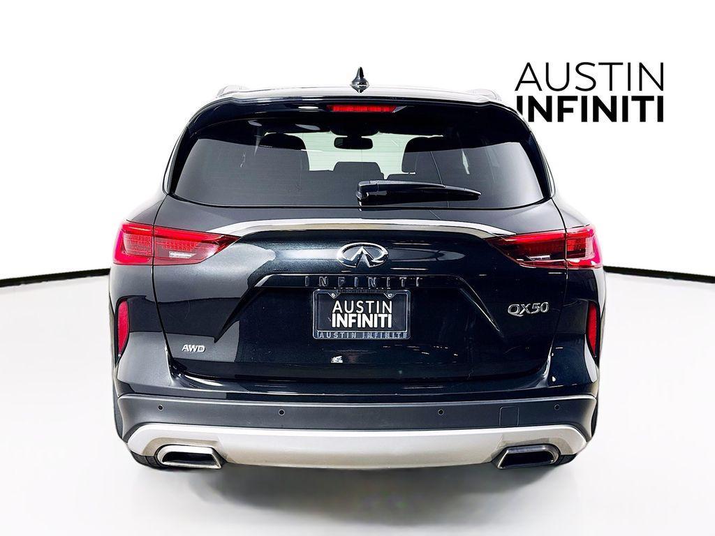 used 2022 INFINITI QX50 car, priced at $32,081