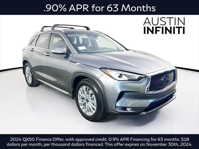 new 2024 INFINITI QX50 car, priced at $47,493