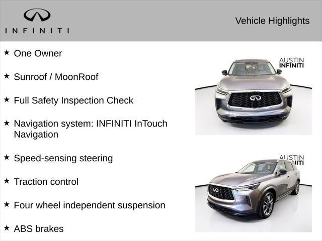 used 2024 INFINITI QX60 car, priced at $42,987