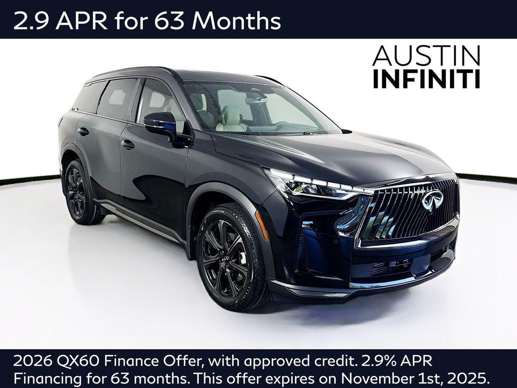 new 2026 INFINITI QX60 car, priced at $69,514