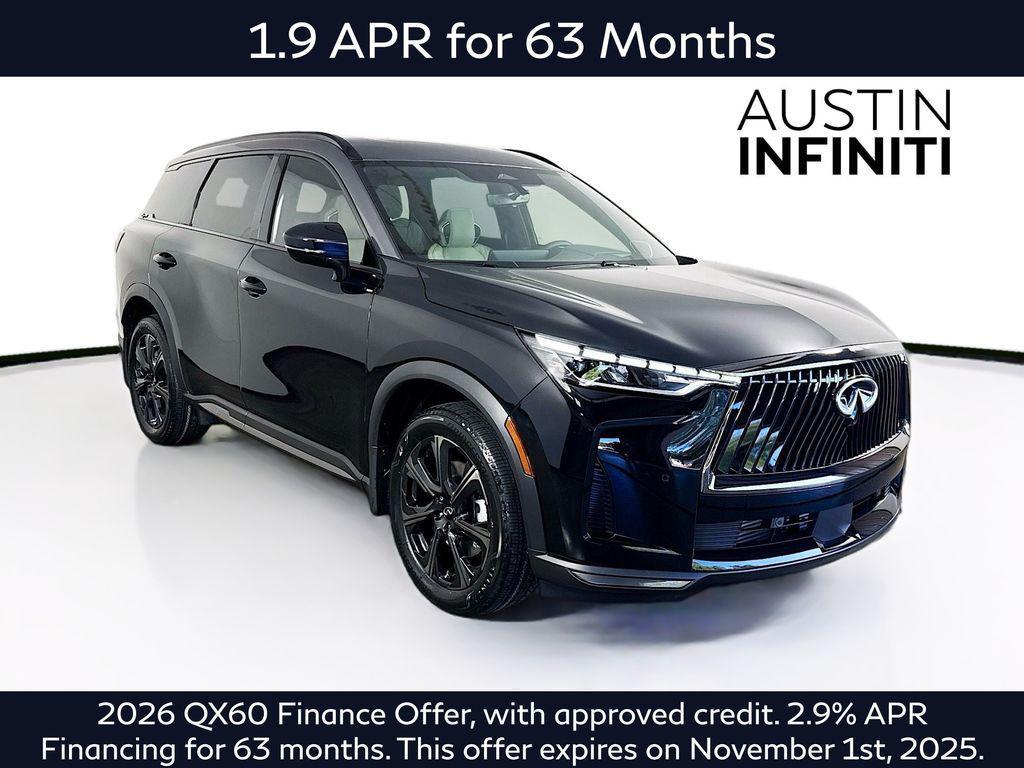 new 2026 INFINITI QX60 car, priced at $72,349